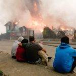 Desastre sin control: Región del Biobío y Ñuble bajo las llamas