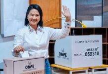 Keiko gana en Perú