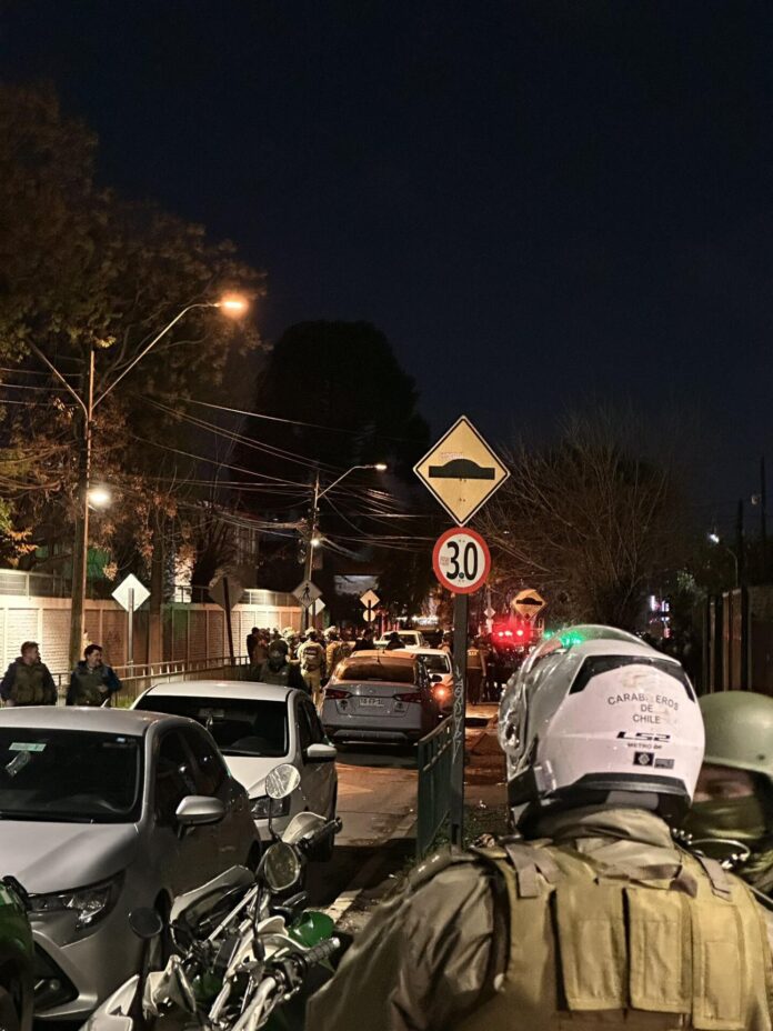 Carabinero fallece en ataque armado durante intento de robo en Renca