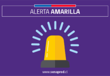 Alerta Amarilla en Los Lagos: Vienen hasta 120 mm de lluvia