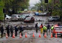 Tensa calma y temor latente: El segundo embate de un temporal extremo pone en jaque a la zona central